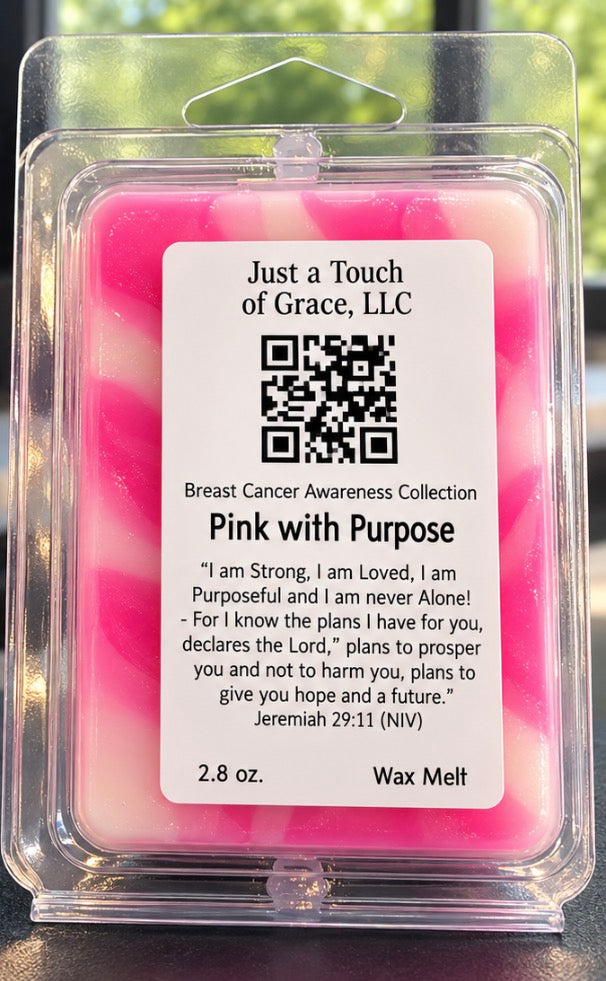 Pink with Purpose β Sweet Pea Wax Melts | Breast Cancer Awareness Collection