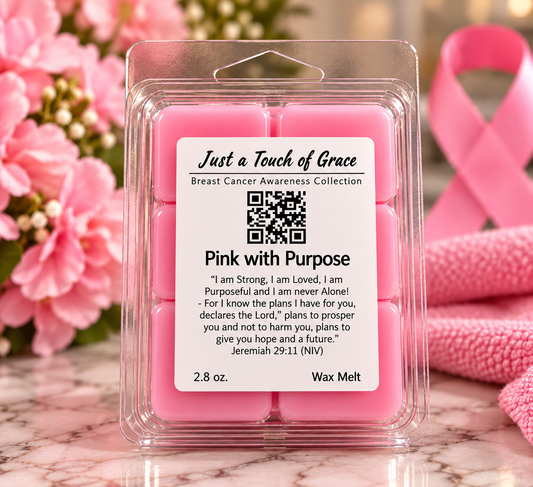 Pink with Purpose – Sweet Pea Wax Melts | Breast Cancer Awareness Collection